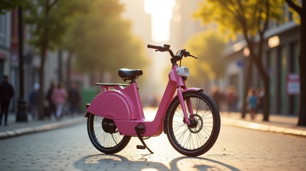 Pourquoi choisir un vélo électrique rose pour vos trajets quotidiens ?